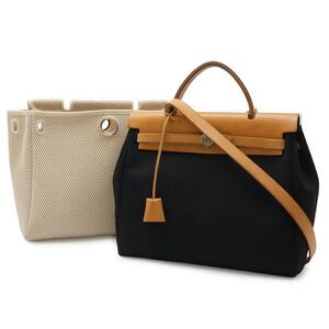 Hermes Herbag PM Canvas 2way Bag